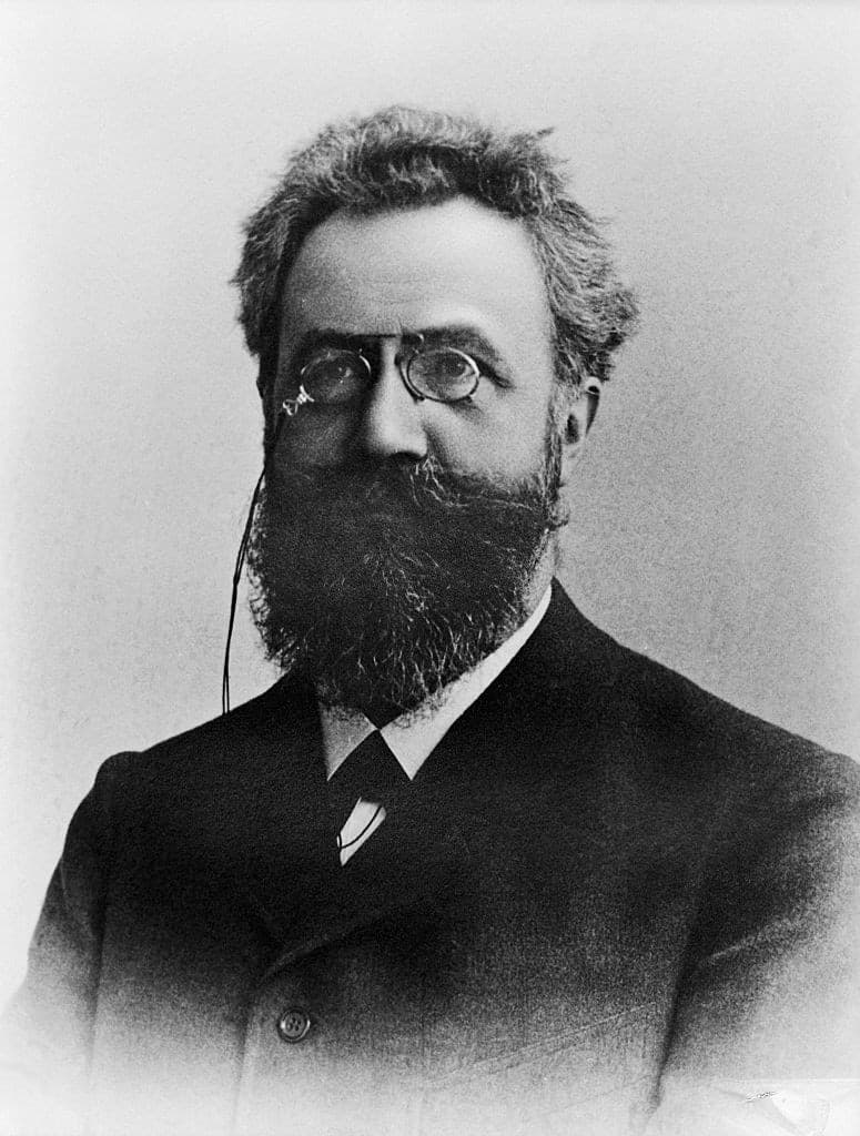 Portrait du psychologue allemand Hermann Ebbinghaus