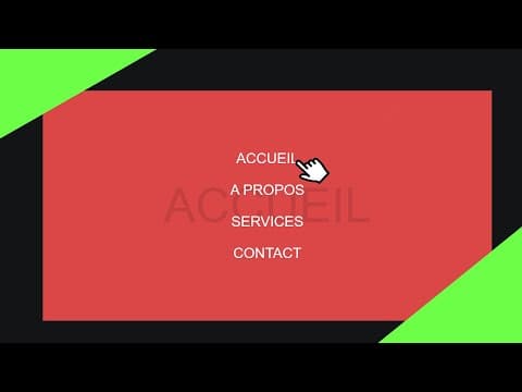 Créer un menu qui s'étend sur toute la page avec CSS