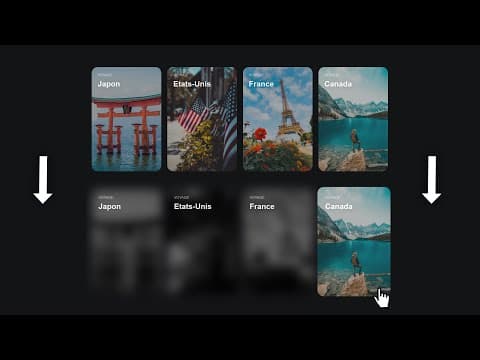 Jouer avec les flous et les filtres sur des cartes de présentation