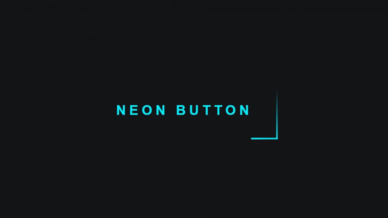 Créer un bouton NÉON avec CSS